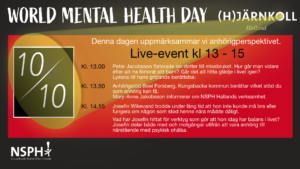 World Mental Health Day 10 oktober